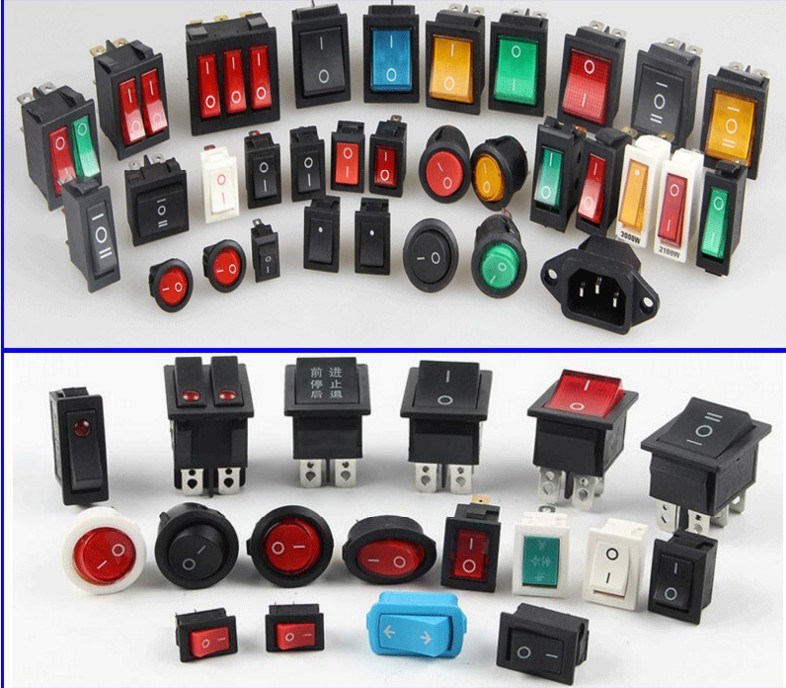 Carling Marine 3 Pin Mini DOT LED 12 Volt Kcd1 Round 20A 12V Rocker Switch