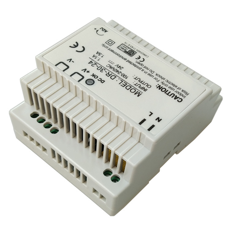Dr-45W Single Output Industrial SMPS 45W 24V 2A / 12V 4A DIN Rail Power Supply