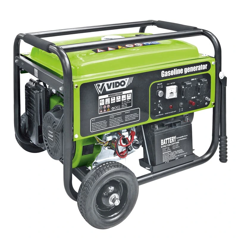 VIDO power source 2800w 3000 w home use gasoline generator 2500 w for electricity supply
