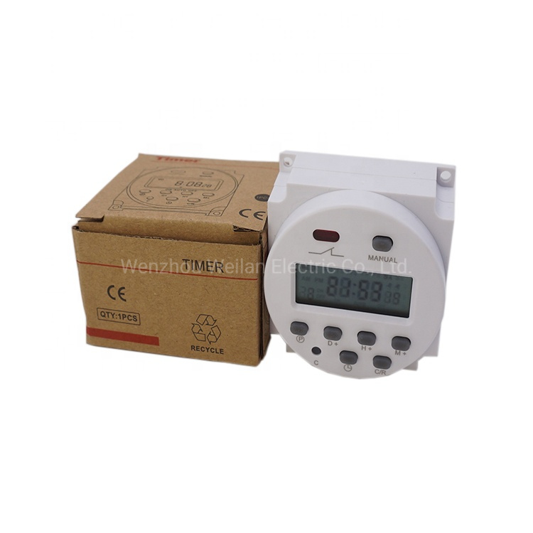 Cn101A Electrical Digital Programmable Timer 220V LCD 24 Hours Timer Switch 16A