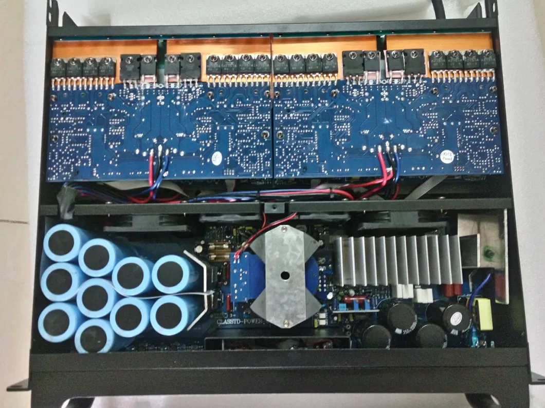 High Power DSP Audio Amplifier 2u 15kg SMPS Mixer AMP