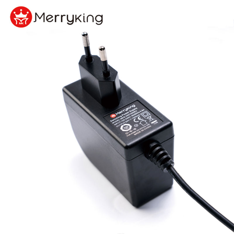 Shenzhen Universal Charger 24V Power Adapter 24W 1A 24V CCTV AC Adapter