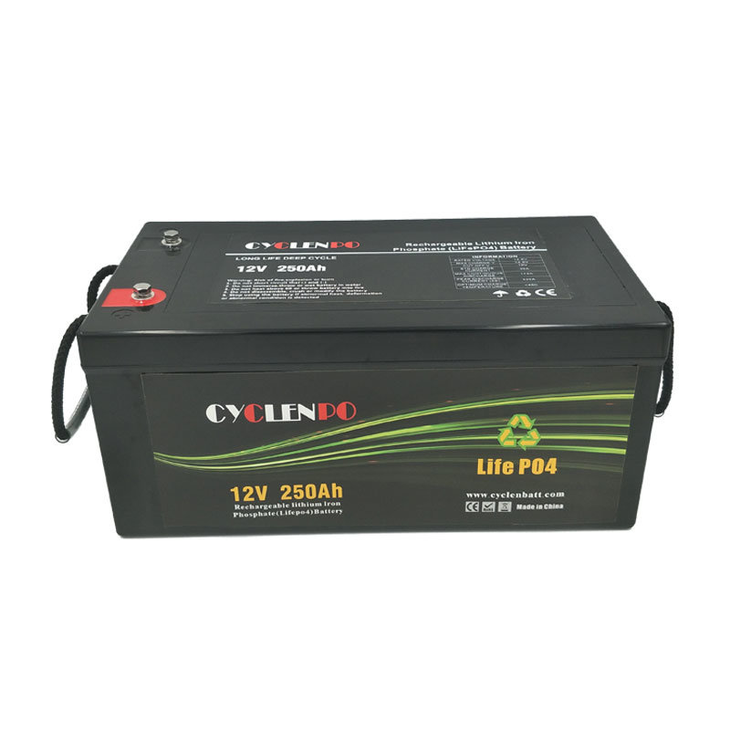 Factory Wholesale Price LiFePO4 Lithium Ion 12V 250ah 250 AMP Hour Battery Pack