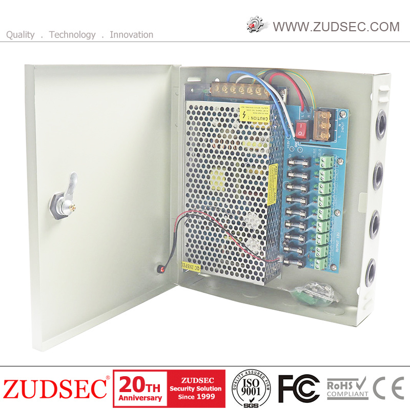 Wholesale Metal Housing AC/DC 120W CCTV Regulated 12V 10A Power Supply