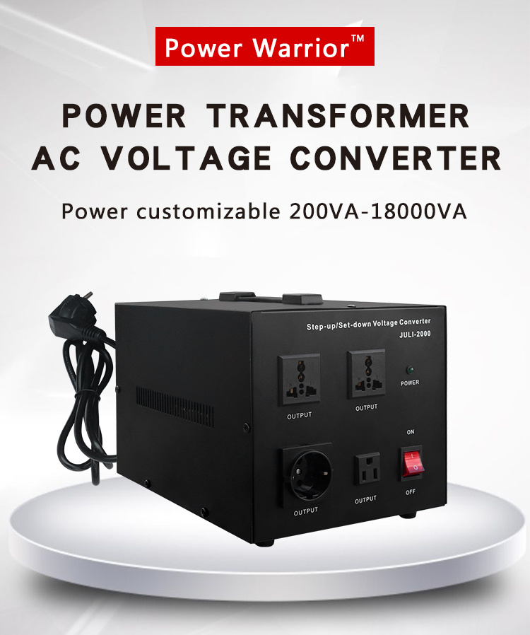 110V to 220V AC Step up Down Voltage Converter 5000W Transformer 220V to 110V 5000W