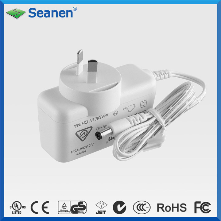 Customzied 5V DC SAA 18W 3A Switching Power Adaptor