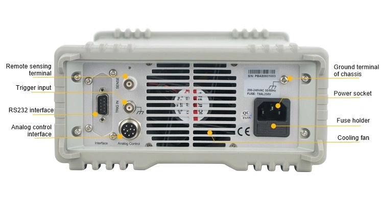 PPS-6010 High Precision 1mv1ma Single Output 10A 60V Switch Mode Adjustable DC Programmable Power Supply