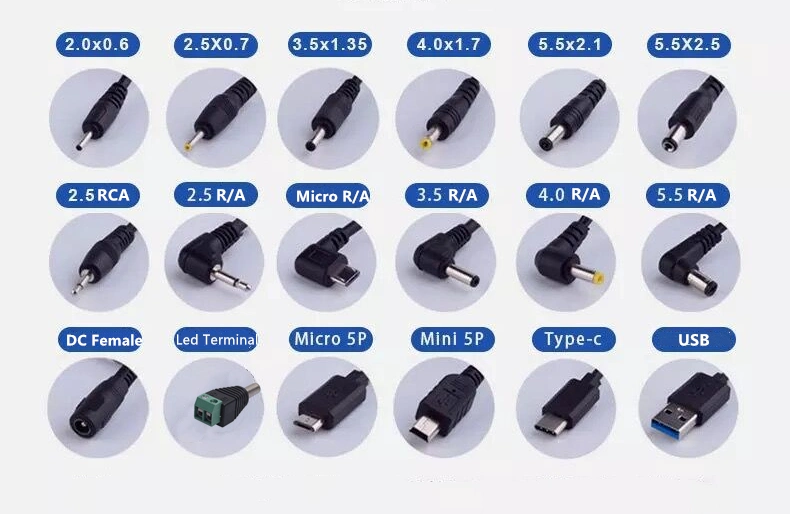 Plastic Material 50W 5V 10A Switch Power Supply SMPS