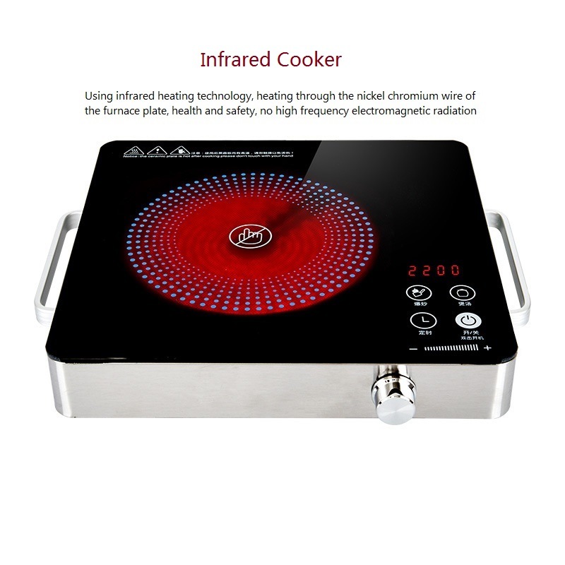 Timing Appointment of 2000W High Power Electric Stove with Far Infrared Range Infrared Cooker