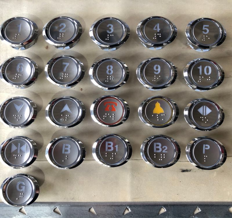 Elevator Lift Push Button for Elevator Spare Parts