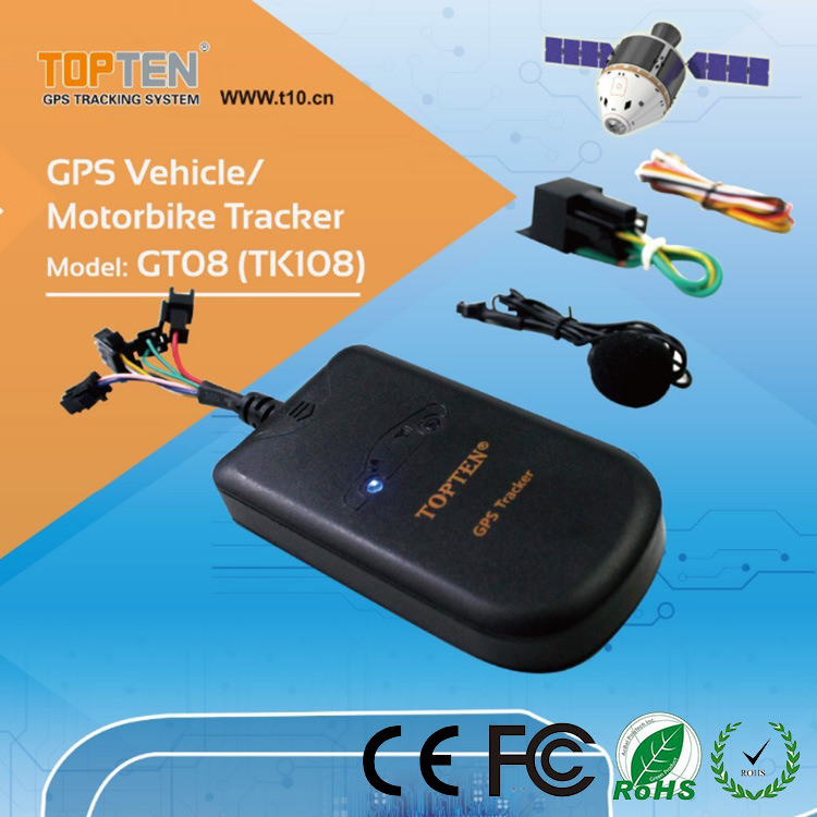 Accuracy Location Motorcycle Car Truck GPS Tracker with Smart Engine on, Speed Limiter Gt08-Ez
