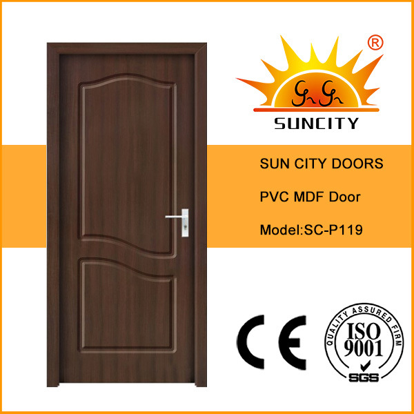 China Interior Room MDF PVC Doors, Bedroom Doors (SC-P119)
