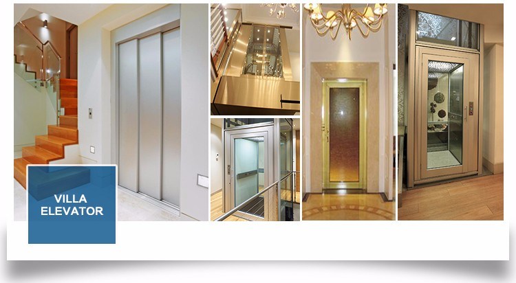 Customized Color Hairline S. S Material Small Indoor Elevator