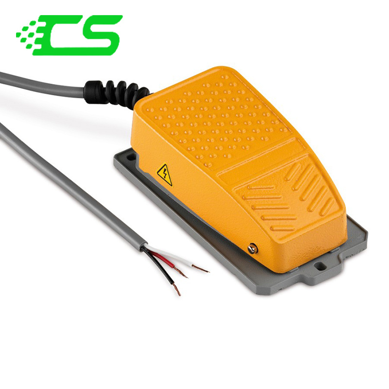 IP66 Single Waterproof Electrical Foot Switch/Pedal Switch
