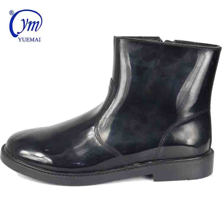 Wholesale Custom Breathable Leather Army Office Military Ankle Boots