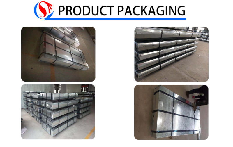 Sgch Hot Selling Color Coated Galvanized Corrugated Steel Sheet with JIS ASTM SGS for Building