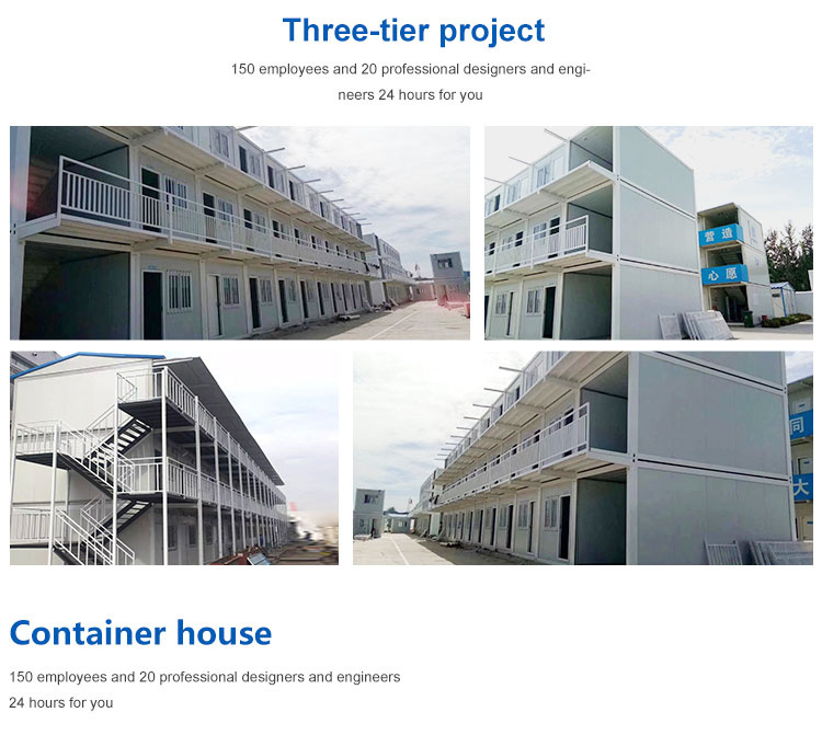 Cost Effective Earthquake Proof Customized Ready Made Simple Assembly Light Weight Residential Prefab Houses Modern
