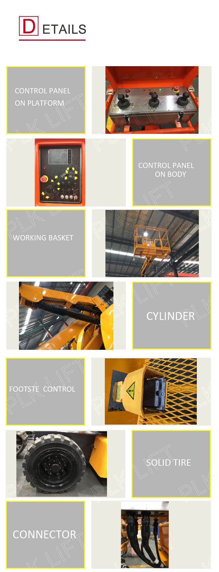 Self-Propelled Boom Lift Boom Lift Telescopic Lift