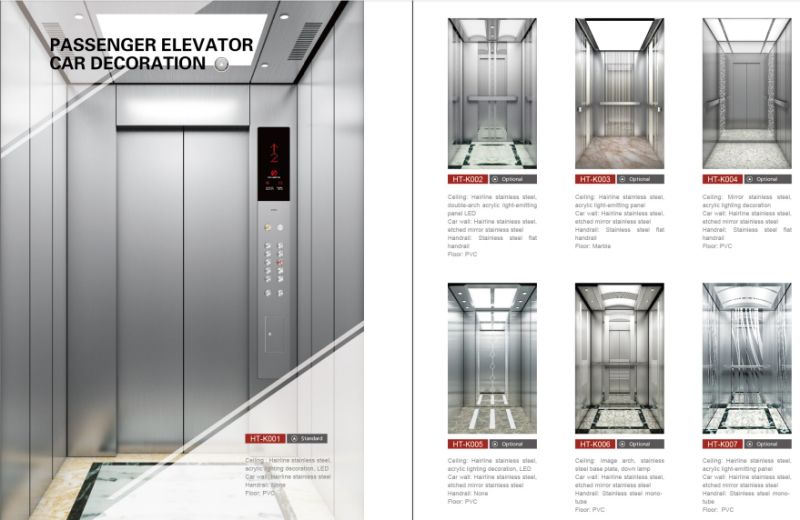 Home Passenger Lift Villa Residential Elevator with Stable Quality