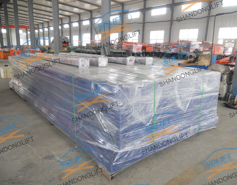 Fully Customized Hydraulic Guide Rail Vertical Warehouse Cargo Lift with Ce
