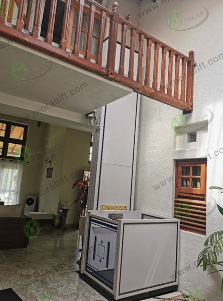 Electric 4m Small Home Elevator for 2 Person (VWL)