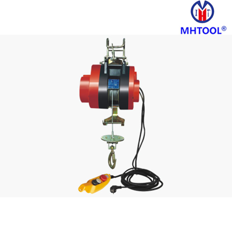 200kg Cable Control Suspending Mini Wire Rope Electric Hoist for Lifting Material