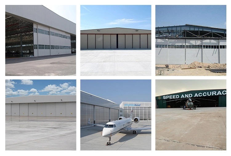 Automatic Large Size Aircraft Sliding Hangar Doors for Airport