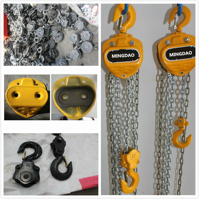 Manual Pulley Block 2t Chain Hoist with Cheap Price