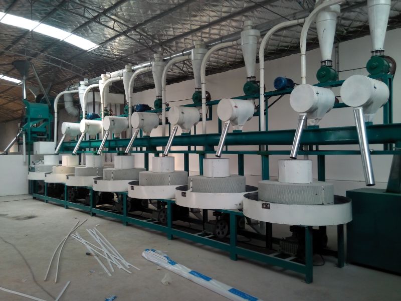 50t Wheat Cleaning and Flour Milling Machine Wheat Flour Mill