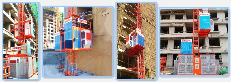 Construction Elevator Lift/Gear Rack Lift/Cargo Lift /Building Hoist Lift Machine