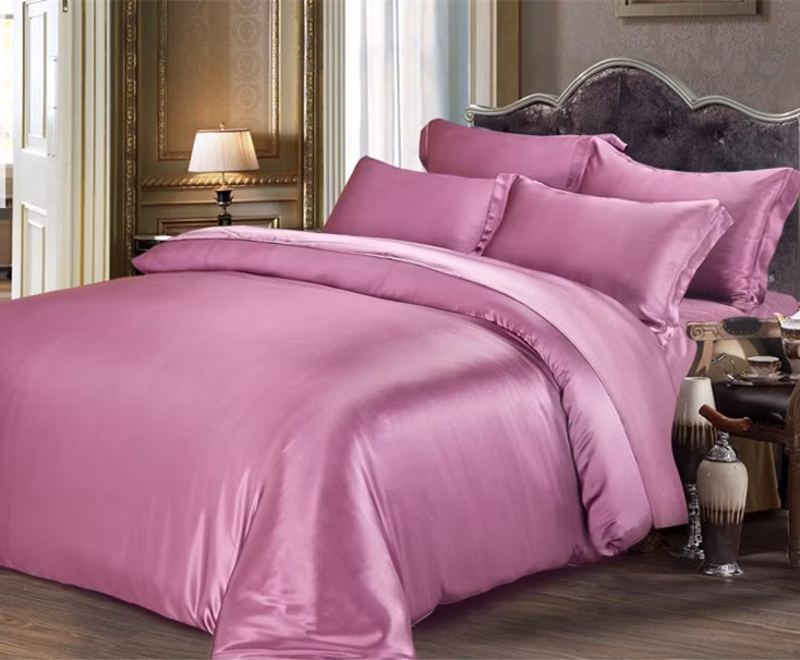 100% Handmade Silk Duvet Cover Sets, Mulberry Silk Bed Linen