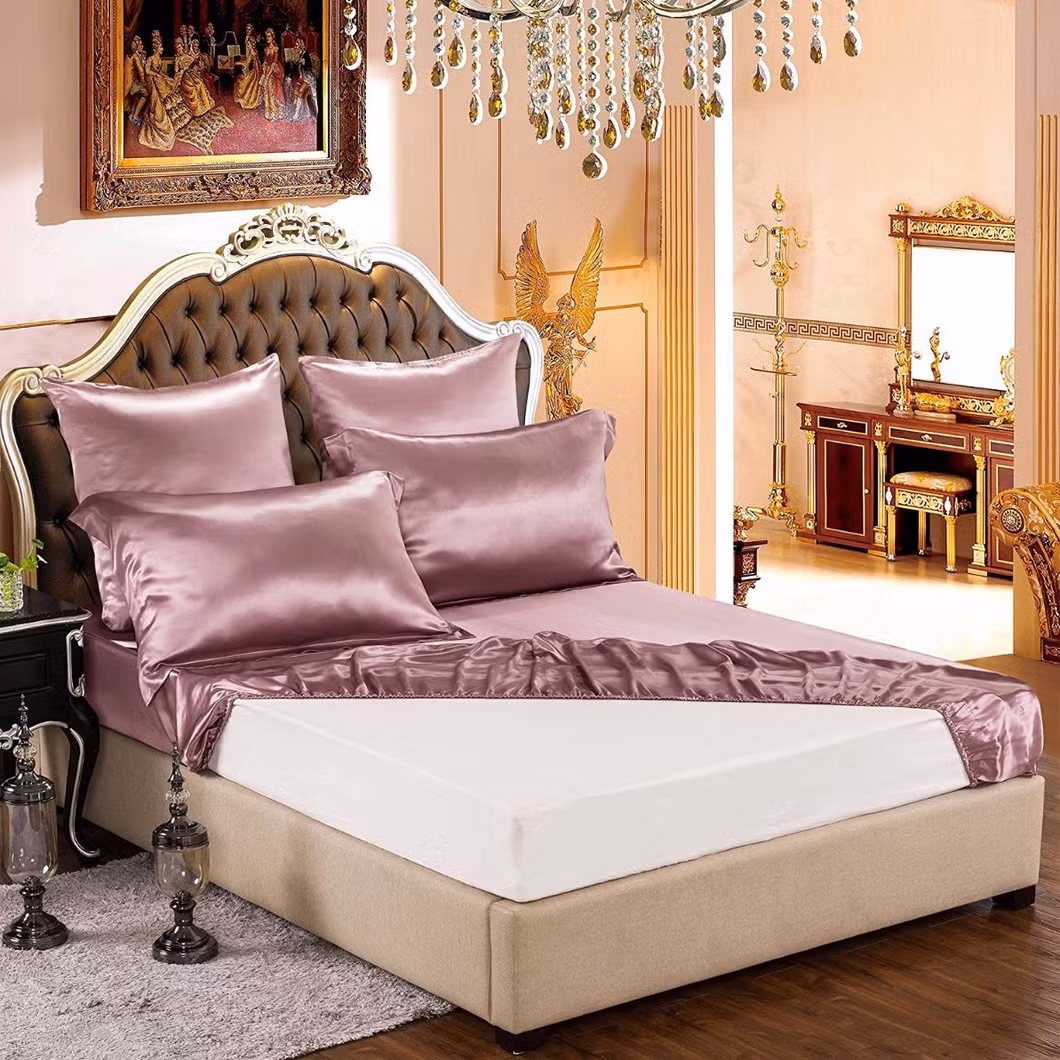 19 Momme Top Grade Pure Mulberry Silk Bed Linen Oeko-Tex100 Duvet Cover Set