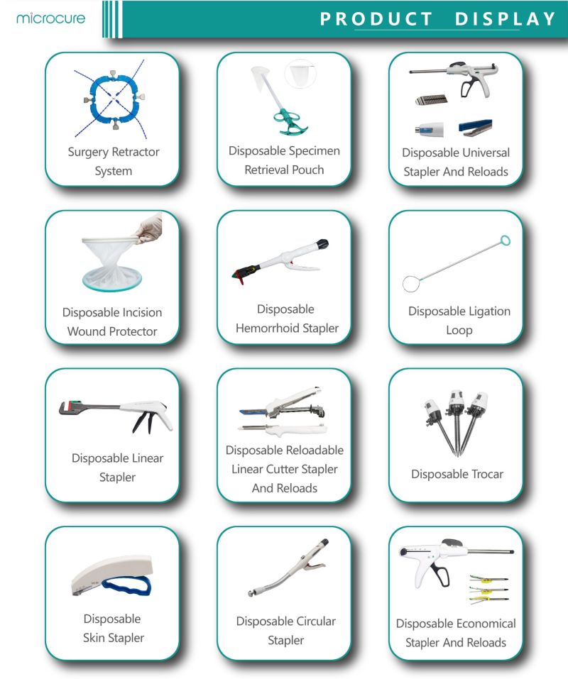 Single Use Surgical Suture for Abdominal Surgery with CE and ISO Certification