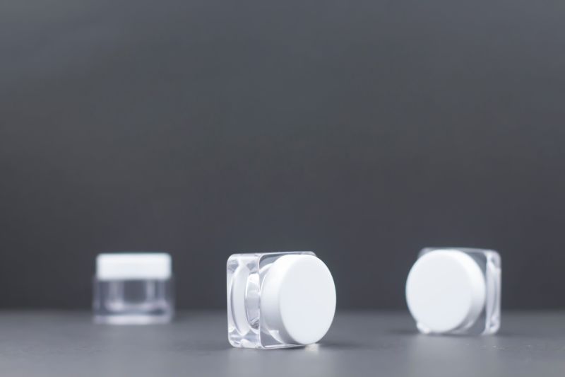 5ml/10ml/15ml Plastic Sample Sack Clear Cosmetic Packaging Cream Jar