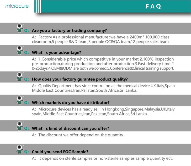 Single Use Surgical Suture for Abdominal Surgery with CE and ISO Certification