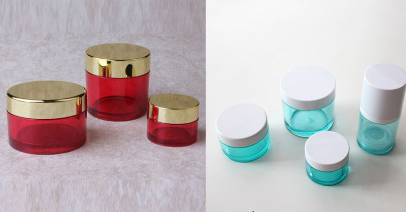 140ml Clear Plastic Cosmetic Jar for Beauty Package Container