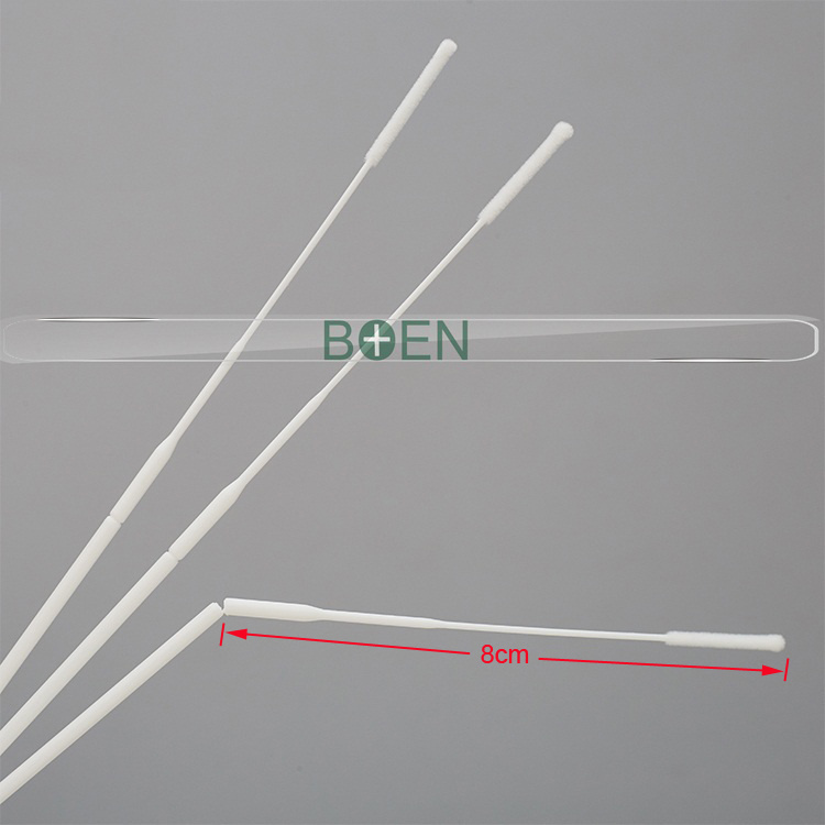 Disposable Flocked Nasopharyngeal Swab Nylon Flocked Nasal Swab