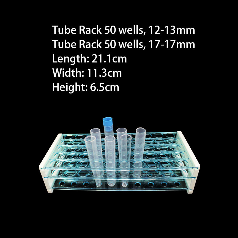 50 Wells Plastic Centrifuge Microcentrifuge Test Tube Rack