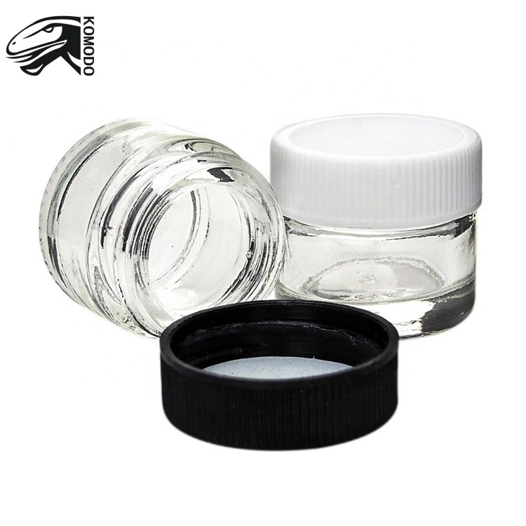 Premium Mini Tiny Makeup Sample Containers Glass Jar 5g