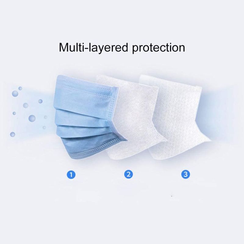 Earloop Mouth Face Cover Disposable Protective   Mask with Ce Certification