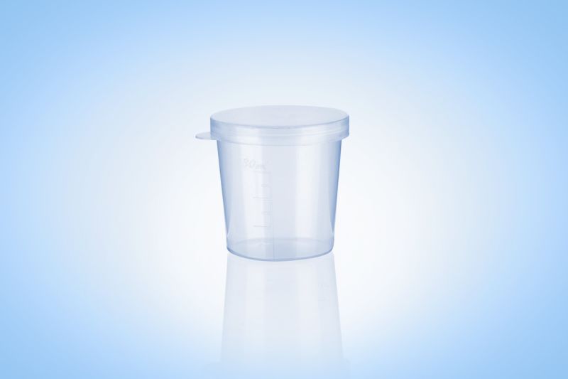 Disposable Good Elasticity 30ml Sputum Container