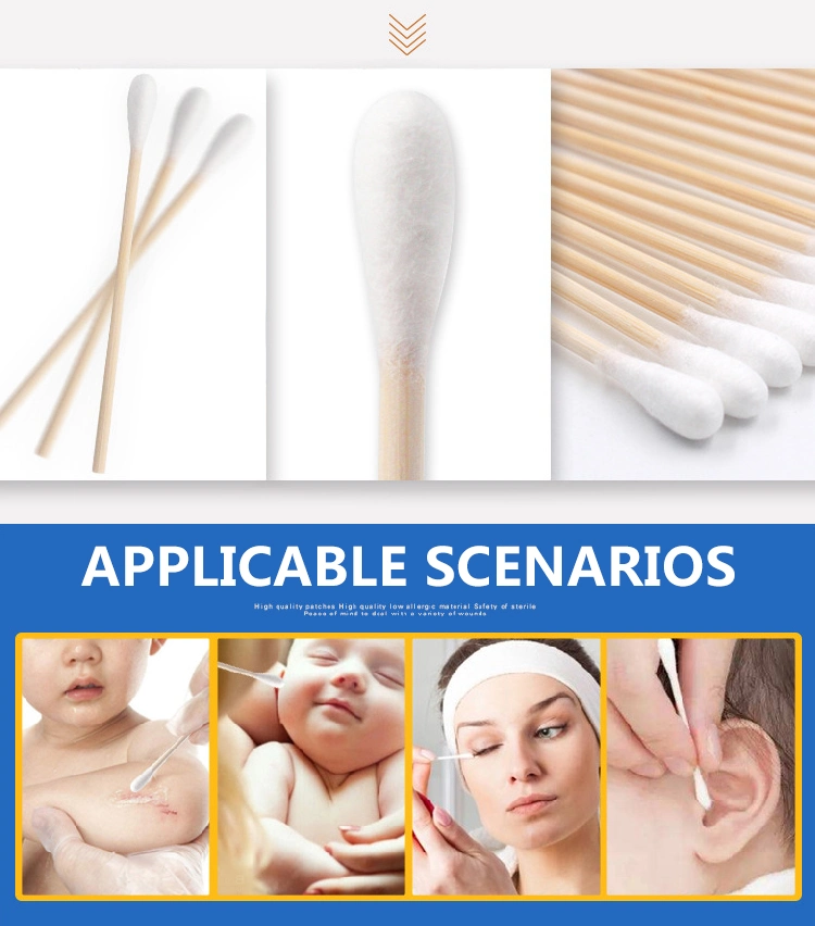 Eco-Friendly Bamboo Stick Cotton Swabs