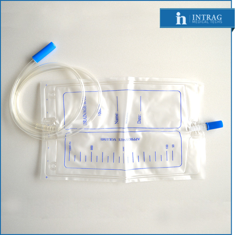 Sterile Disposable Urine Bag with Cross Valve