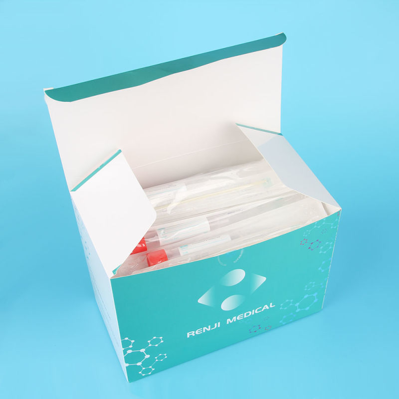 Medical Supply Disposable Sterile Sampling Tube with Flocked Nylon Swab