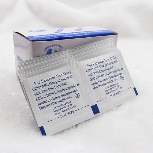 Alcohol Prep Pads Swab Medical Aluminum Foil Packing Paper
