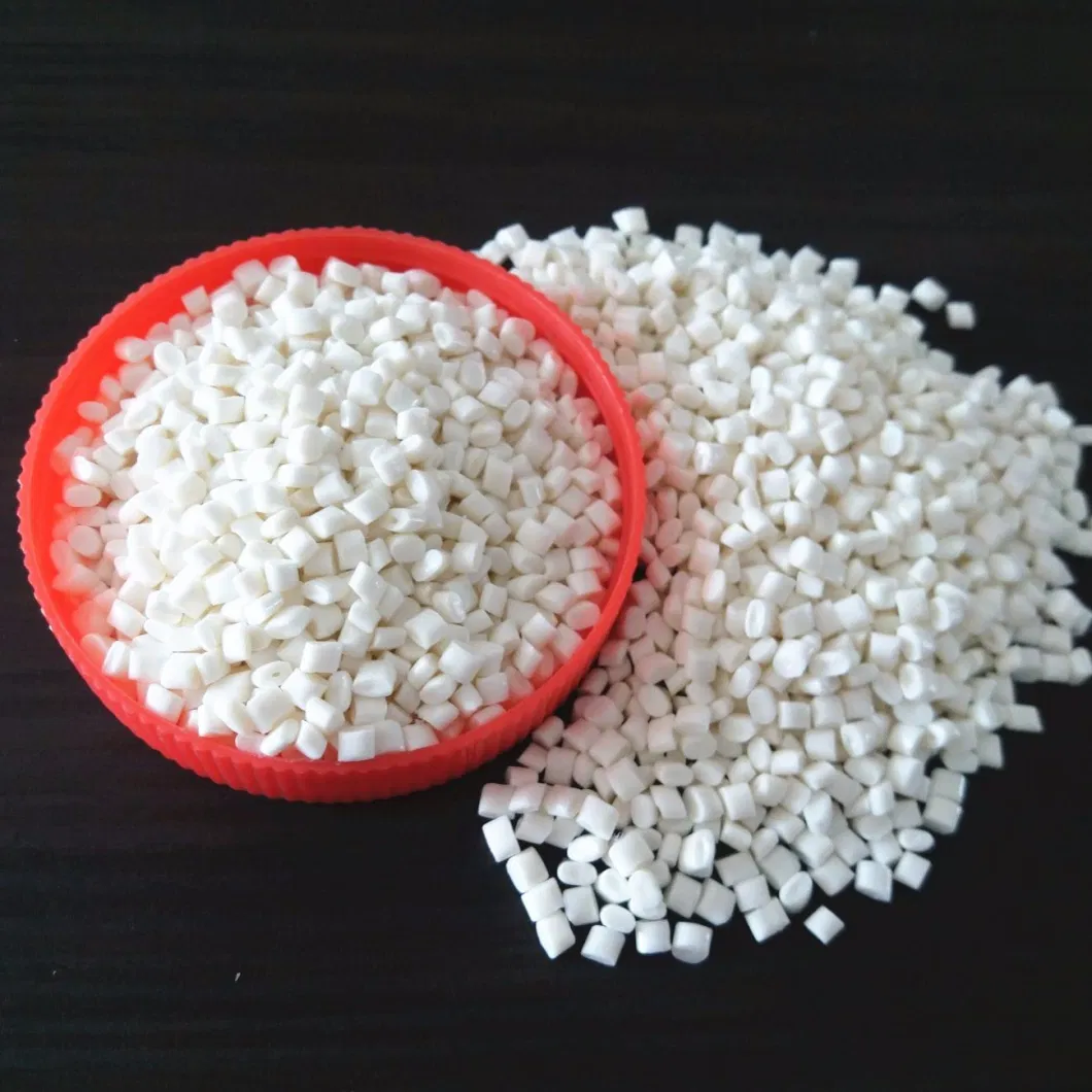 China Supplier Plastic TiO2 White Masterbatch for Films, Pipes, Containers Plastic Raw Material