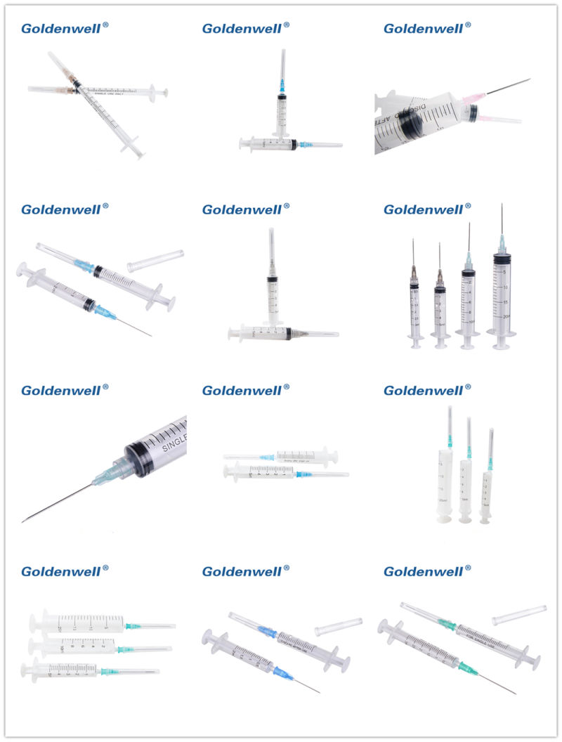 Disposable Sterile Injectors Made of Medical Plastic