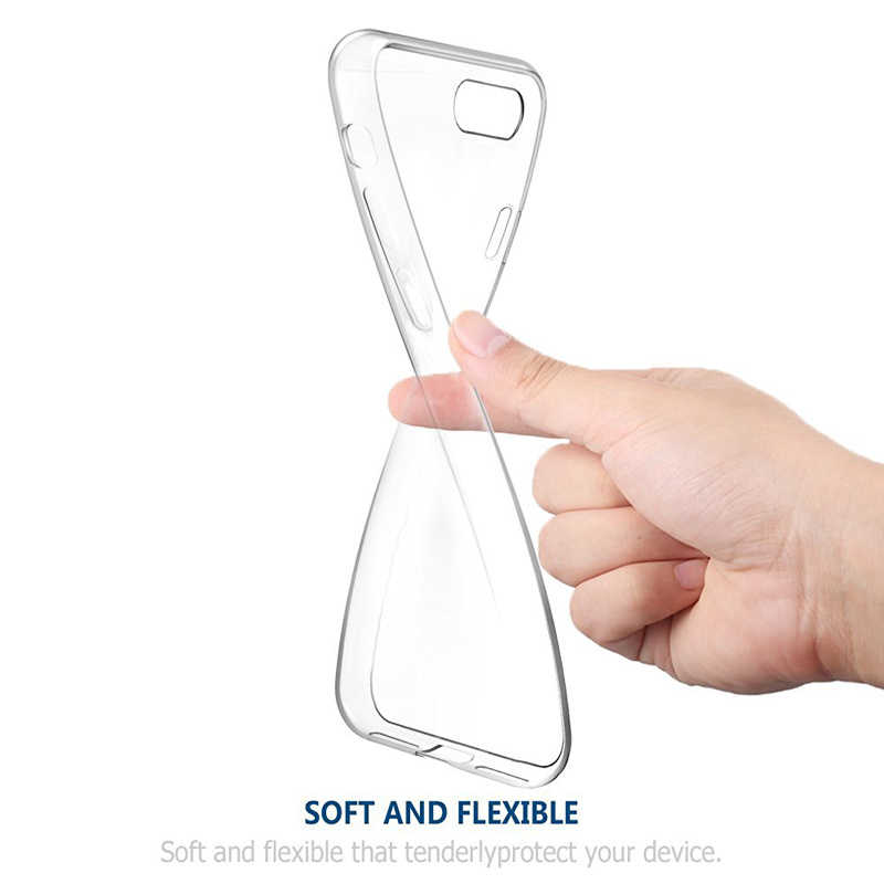 Soft Transparent TPU Cell Phone Cover Mobile Phone Case for All Phones iPhone Samsung Huawei