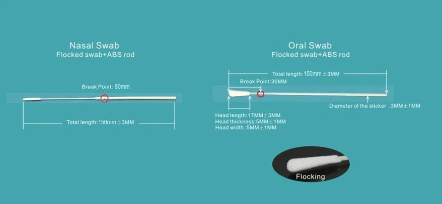 Factory Promotional Vtm Kit Nasal/Oral Swab and Virus Sampling Tube