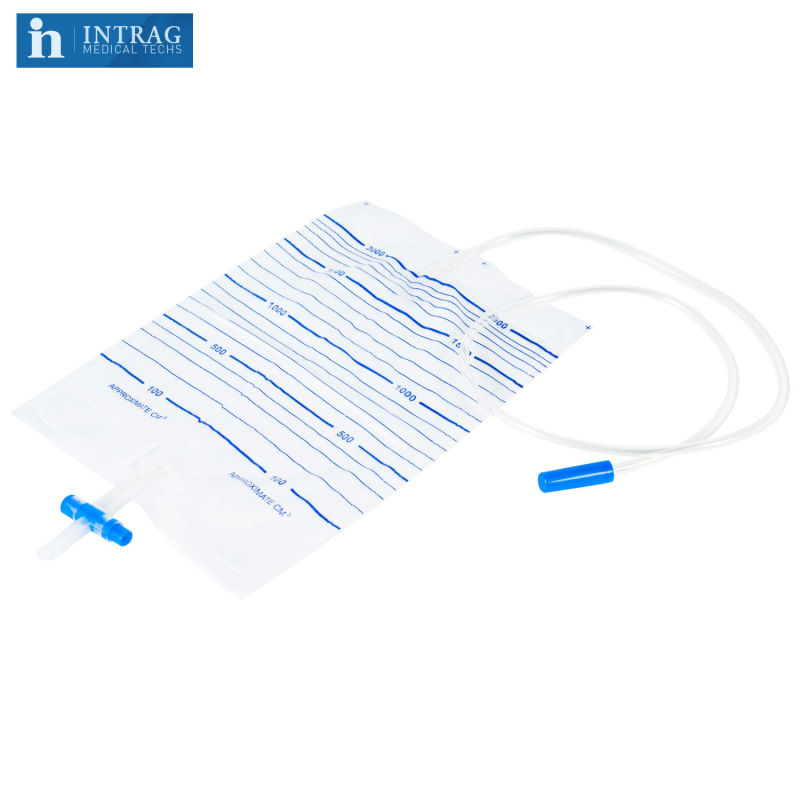Sterile Disposable Urine Bag with T Valve